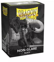 Dragon Shield Non-Glare Matte Black Standard Sleeves 64x89mm - Fekete (100db/csomag)