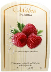  Pálinkás címke - Málna (nagy) (410-00103)