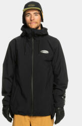 Quiksilver Outdoor kabát High In Th Hood EQYTJ03436 Fekete Regular Fit (High In Th Hood EQYTJ03436)