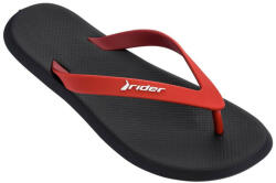 Rider R1 férfi papucs - fekete/piros