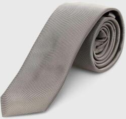 Hugo selyen nyakkendő szürke - szürke Univerzális méret