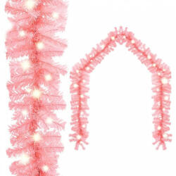 vidaXL Rózsaszín LED-es karácsonyi füzér 10 m (329199)