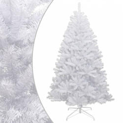 vidaXL Csuklópántos műkarácsonyfa hóval 240 cm (356776)