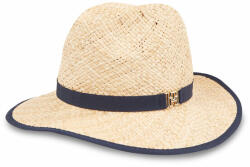 Tommy Hilfiger Kalap Beach Summer Straw Fedora Hat AW0AW16044 Ekru (Beach Summer Straw Fedora Hat AW0AW16044)