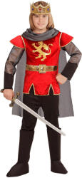 Widmann Costum rege arthur rosu - 5 - 7 ani / 128 cm Costum bal mascat copii