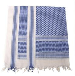 MFH PLO Arafatka din bumbac albastru - alb 115 x 110cm