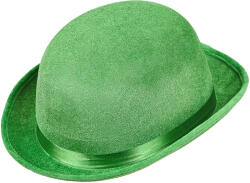 Widmann Palarie melon verde catifea Costum bal mascat copii