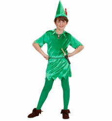 Widmann Costum peter pan - 8 - 10 ani / 140 cm Costum bal mascat copii