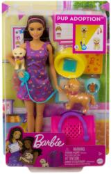 Mattel Barbie Set Papusa Barbie Pup Adoption (MTHKD86) - etoys