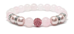 ZAFIR webshop Rózsakvarc ásvány karkötő - zafir - 7 190 Ft