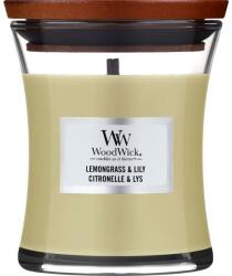 WoodWick Lumânare aromată - WoodWick Hourglass Candle Lemongrass & Lily 85 g