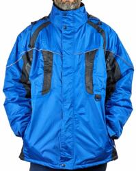 ENERGO Jacheta iarna polar albastru negru poliester pvc marimea XXL (SGS-TRN-195020)