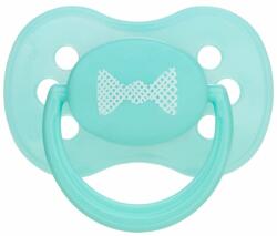 Canpol babies Силиконова залъгалка Canpol - Pastelove, 6-18 m, Зелена панделка (22/417g)