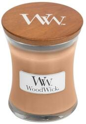 WoodWick Lumânare aromatică în pahar - WoodWick Golden Milk 85 g