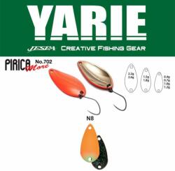 Yarie 702 Pirica More 2, 2gr N8 AG Carrot/Black kanál villantó (Y70222N8)