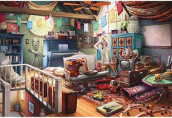 Trefl Wood Craft - Kincsek a padláson 501 db-os (20179)