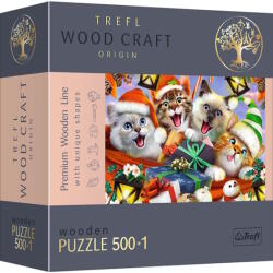 Trefl Wood Craft - Cica karácsonya 501 db-os (20172)