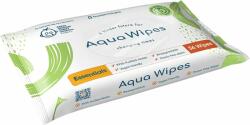 Aqua Wipes 100% biológiailag lebomló törlőkendő, 99% víz 56db