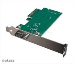 Akasa AK-PCCU3-08 - USB3.2 Gen 2x2 belső 20pin PCIe kártya (AK-PCCU3-08) (AK-PCCU3-08)
