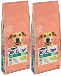 Dog Chow Lumină Adult cu curcan 2x14kg