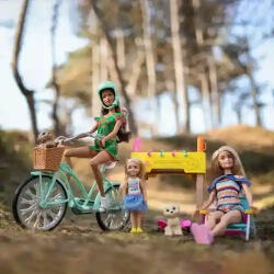Mattel Mattel Barbie és Chelsea biciklis kiránduláson (GXF32) - jatekbirodalom