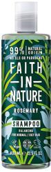 Faith in Nature Kiegyensúlyozó természetes sampon rozmaringgal normál vagy zsíros hajra, 400 ml (708002400117)