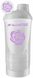 All Nutrition AllNutrition Alldeynn shaker 600ml+350ml fehér rózsás