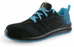 CXS Cipő CXS TEXLINE SILBA S1P ESD, fekete-kék, 50-es méret