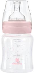 KikkaBoo Hippo Dreams cumisüveg, 120 ml, Pink