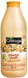 Cottage Gel de dus si lapte de baie cu extract din vanilie, 750ml, Cottage