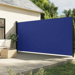 vidaXL kék behúzható oldalsó napellenző 220 x 500 cm (4004476)