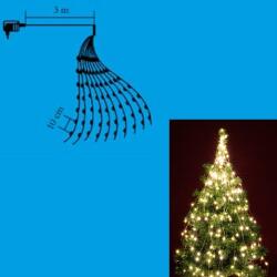 Somogyi Elektronic Karácsonyi LED fényfüzér köteg - 10x 20 darabból álló LED fényfüzér - 1, 9m - Meleg fehér (ML 200/WW)