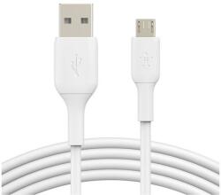 Belkin Cablu Belkin BOOST CHARGE Micro-USB catre USB-A, PVC, 1M, Alb (CAB005bt1MWH)