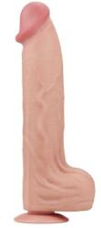Lovetoy Dildo Realist King Sized Sliding Skin, TPE, Natural, 36 cm Dildo