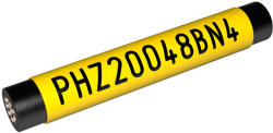 Partex PHZF20048DN4, galben, 25m, PHZ tub termocontractabil rotund , certificate (PHZF20048DN4)