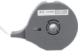 Biovin Bandă adezivă Biovin LS-09W, 9mm x 8m, alb