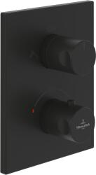 Villeroy & Boch Universal Taps & Fittings baterie cadă-duș ascuns da negru TVD000653000K5