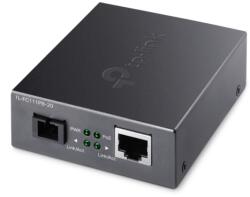  TP-LINK TL-FC111B-20 10/100Mbps WDM Media Converter with 1-Port PoE médiakonverter