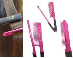 Hair Power hajvasaló fésű, pink (HP183)