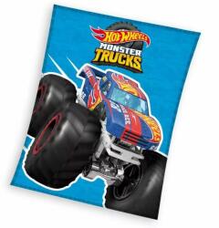 Carbotex Hot Wheels: Monster Trucks pătură - 130 x 170 cm (HW232403 KOC)