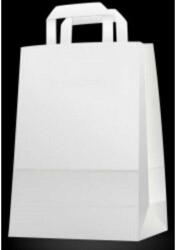 DECO Papírtasak szalagfüles 32 32x43x17cm, fehér natur Ajándék csomago (SDAJTAS0000023)