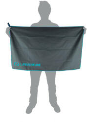 LIFEVENTURE SoftFibre Trek Towel gyorsan száradó törülköző kék / Törülközőe: XXL