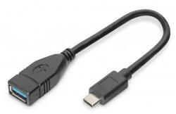 ASSMANN USB 3.0 Type A anya-> USB 3.0 Type C apa 0, 15m OTG adapter