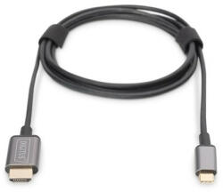 DIGITUS DA-70821 USB C - HDMI A 1, 8m szürke video átalakító kábel