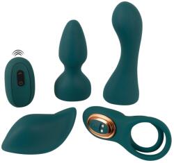Coup! es Choice RC Mini Vibrator with 4 Attachments Green