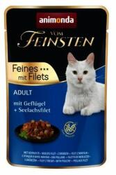 Animonda Adult FEINES m. Filé - baromfi + tőkehal filé, tasak macskáknak 85 g