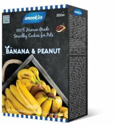 SMOOKIES Premium BANANA - banános keksz 100% emberi minőségű, 200g