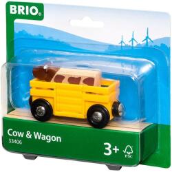 BRIO Tehénszállító vagon 33406 (33406)
