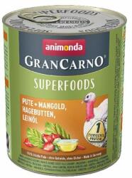 Animonda Superfoods pulyka, mángold, csipkebogyó, lenmagolaj 800 g kutyáknak