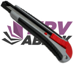 ABRABORO SOFT GRIP PLUS 2K műanyagházas univerzális kés (sniccer) 18mm (070100000118)